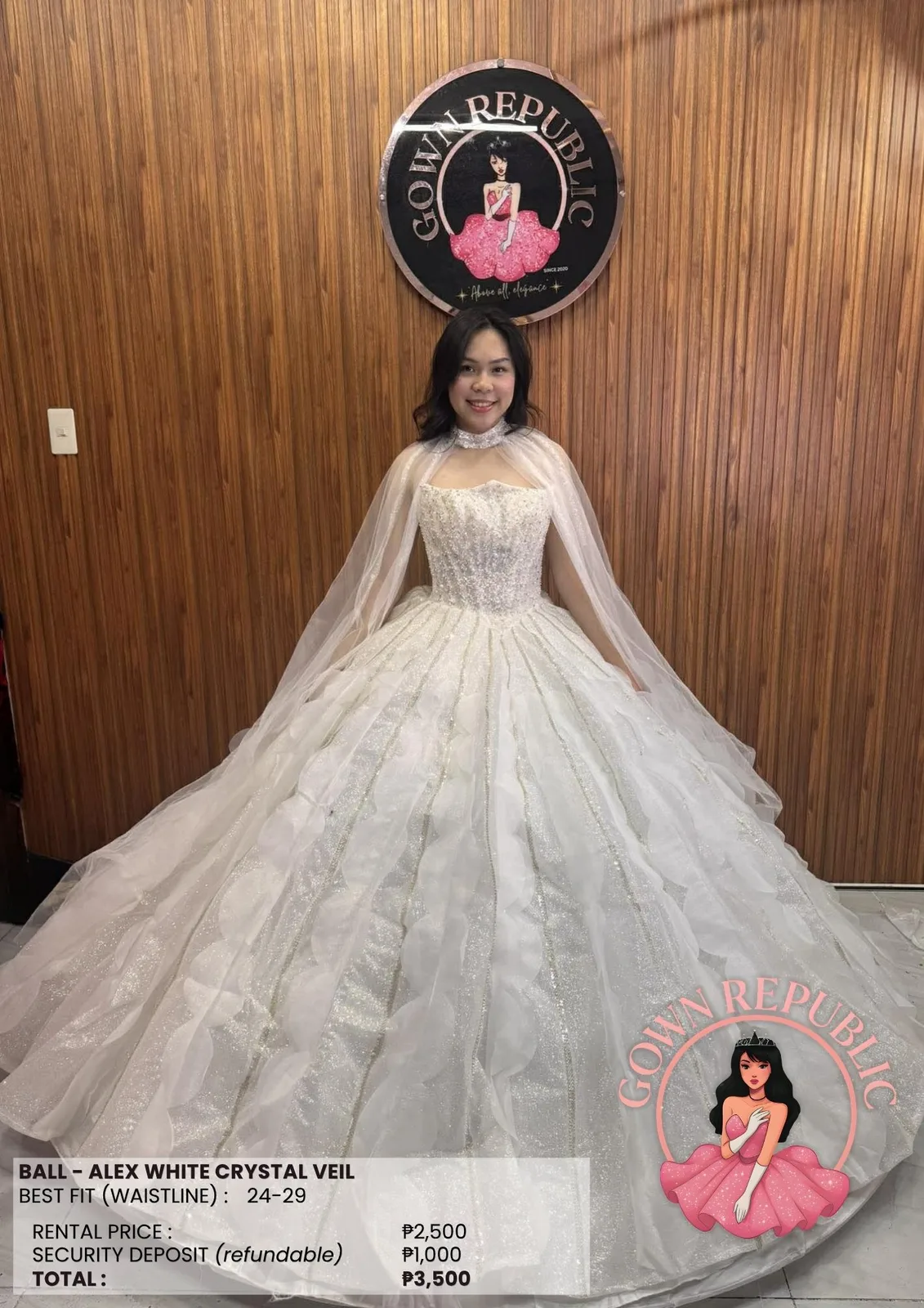 Ball Gowns: White 282
